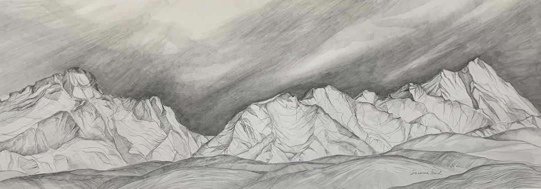 Susanna Izard I Mt Sefton & Aoraki Mt Cook I McAtamney Gallery I Geraldine NZ